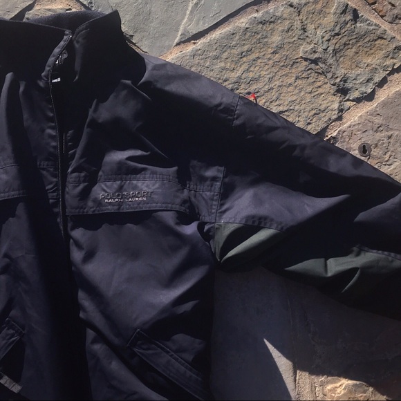 blue and green polo Ralph Lauren jacket - Picture 4 of 4